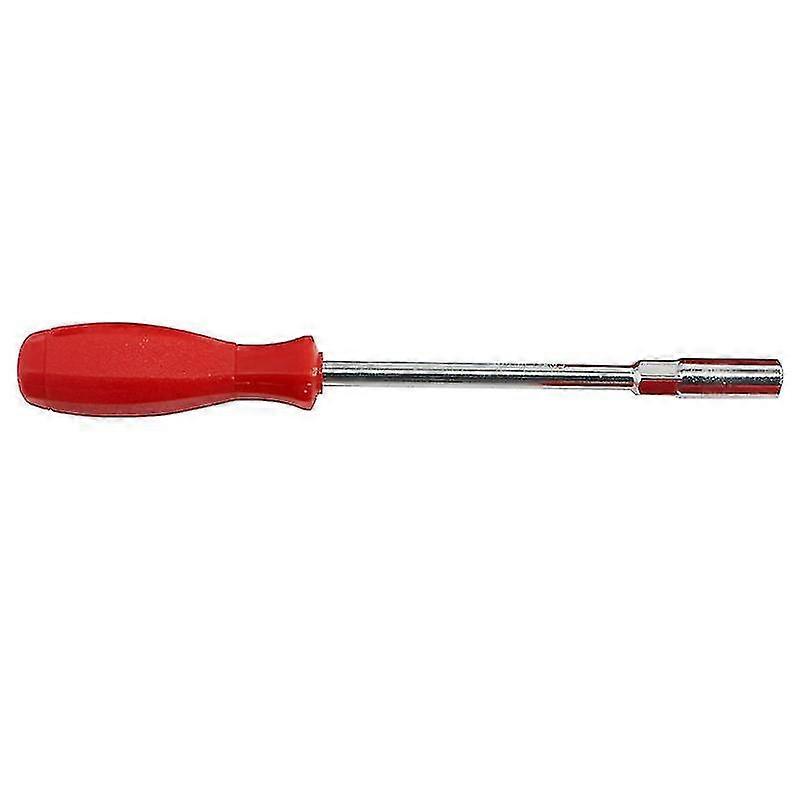 Screwdriver, Lengthened Sleeve Screwdriver, Screw Hand Tool,  Hex Bit Socket Nut Driver(1pc, Red)