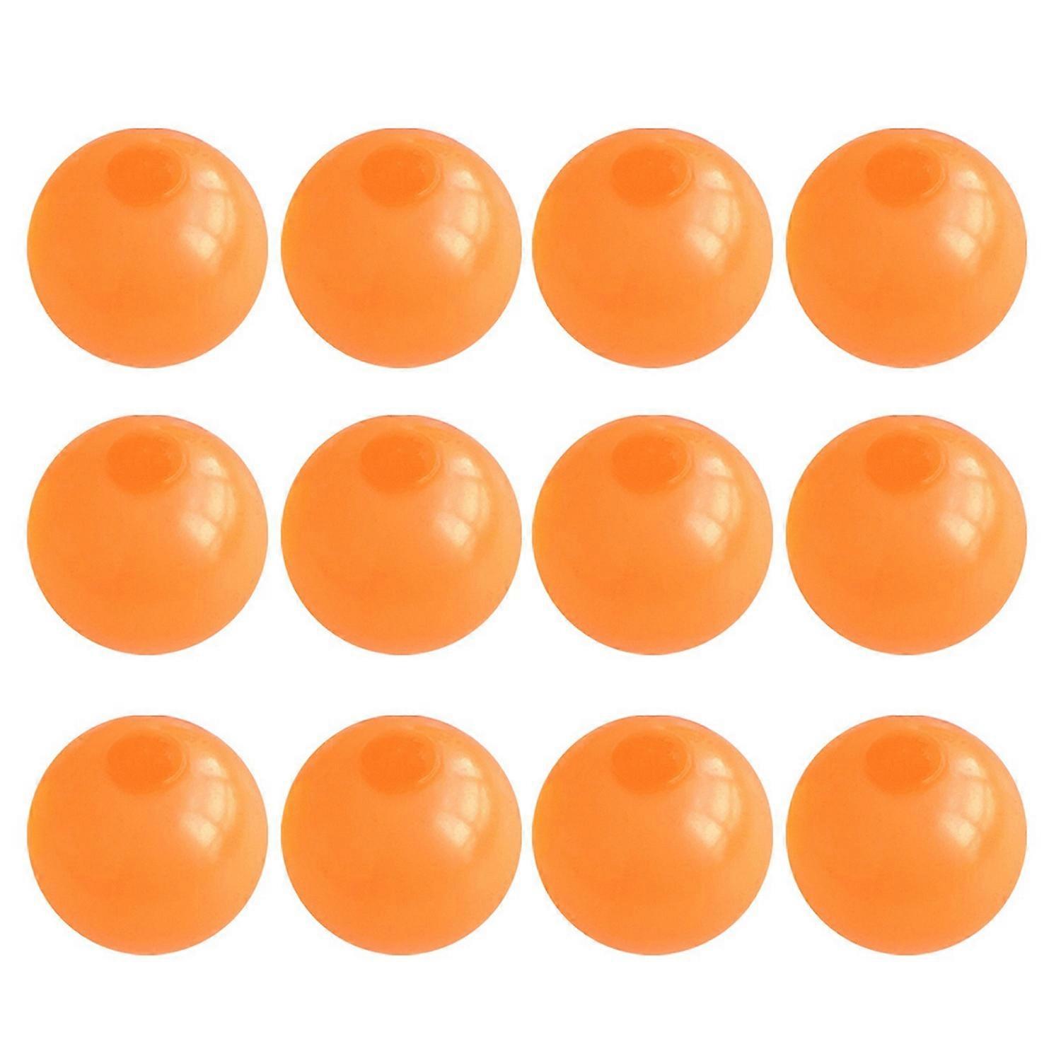 6/12Pcs Luminous Sticky Ball Glow-in-the-dark Wall Ceiling Sticky Ball TPR Anxiety Relief Stress