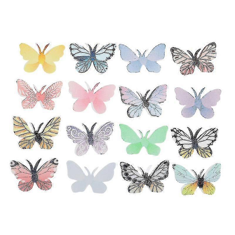 72pcs Edible Cake Topper