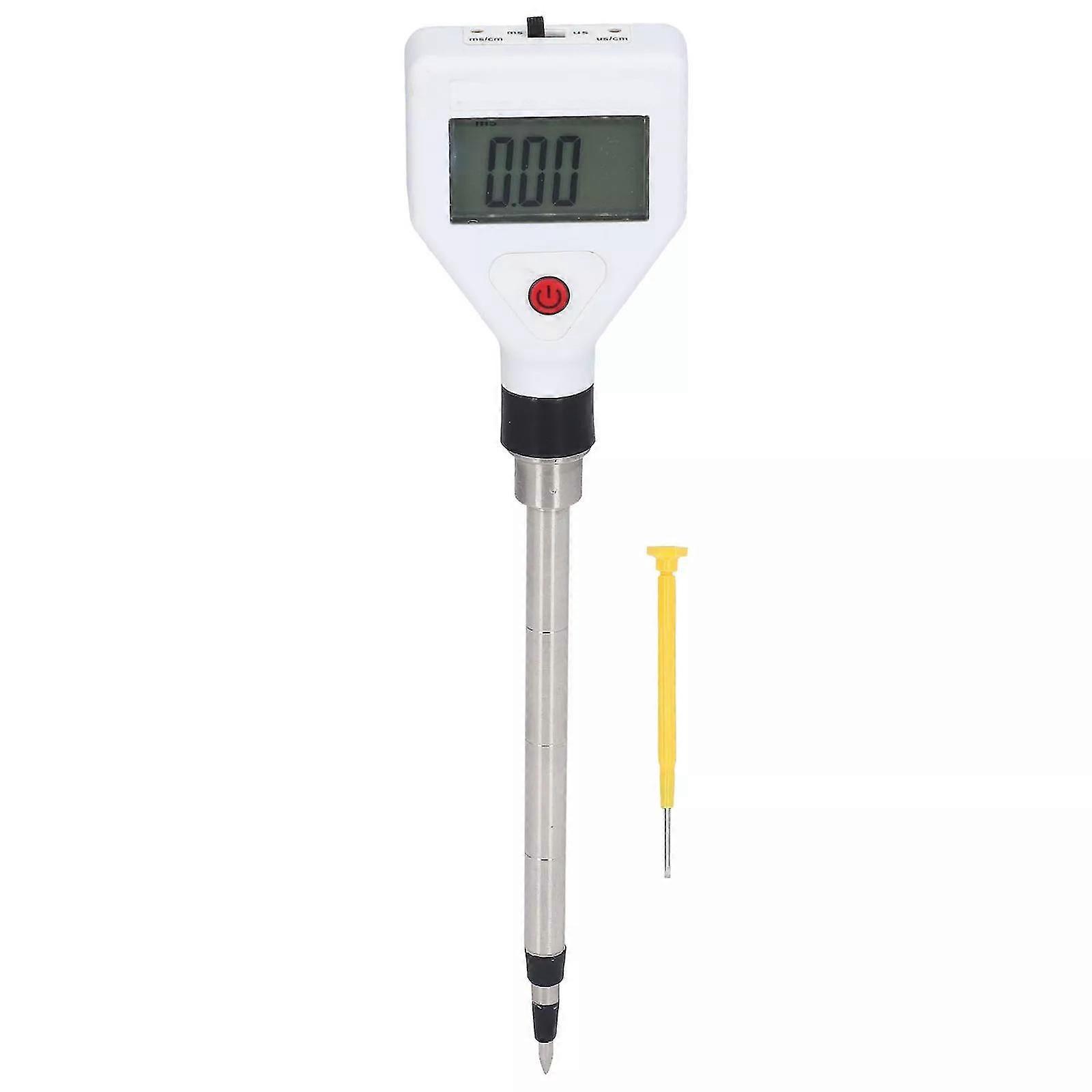 Soil EC Meter Potted Plant Tester Digital Flower Detector EC Tester For Garden