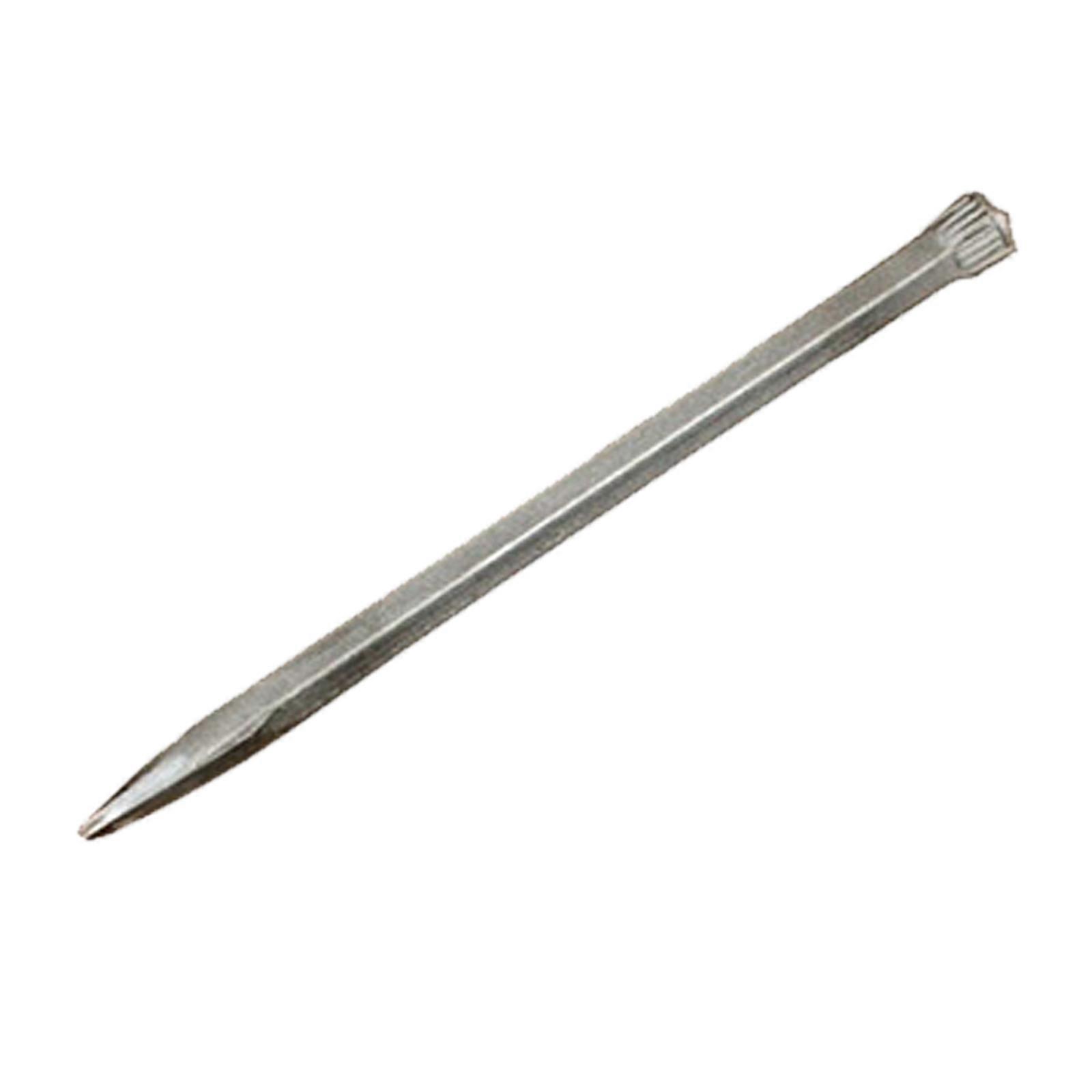 Metal Cold Chisel Stone Cement Concrete Chisel Tool Pointed/Flat Mouth Solid Chisel for Construction Mining Durable