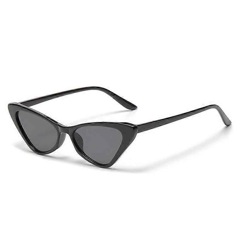 Retro Vintage Narrow Cat Eye Sunglasses