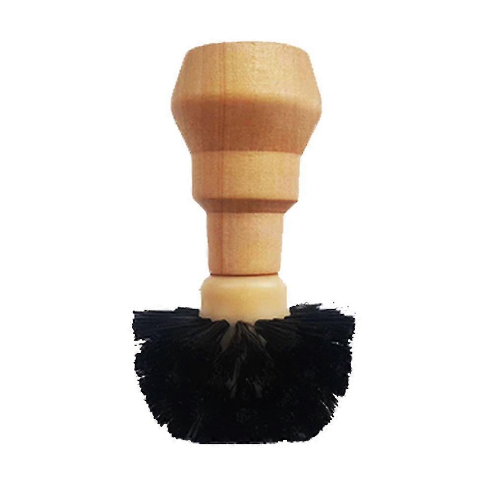 58mm Coffee Grinder Cleaning Brush Solid Wood Handle Coffee Machine Dusting Cleaning Brush Kitchen