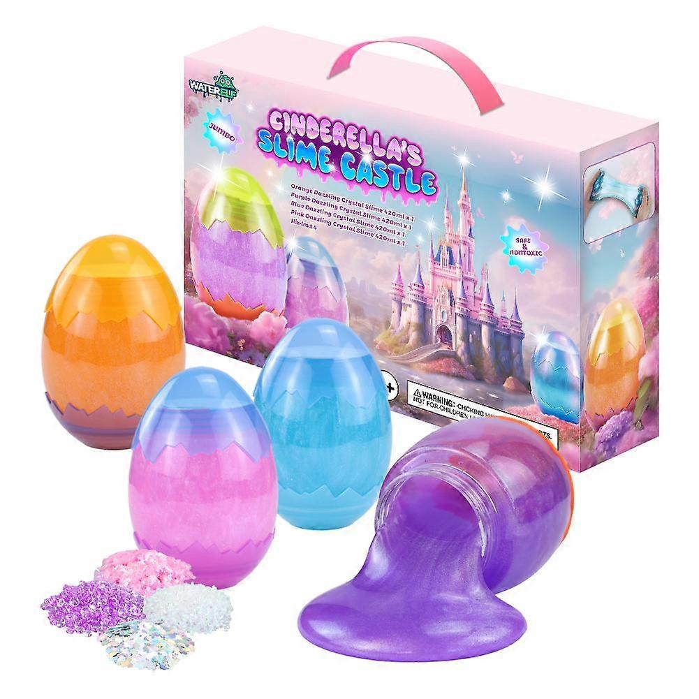 Waterelf Cinderella's Castle Slime, 1680 ML Slime Toy Pack