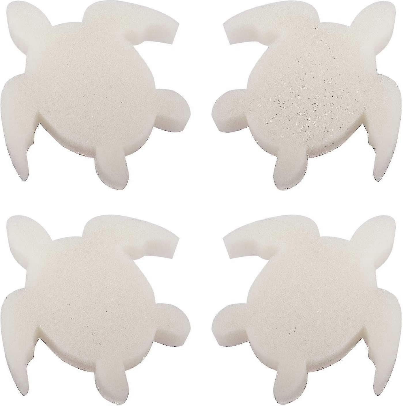 Spa Sponge 4 Pack, Turtle Shaped Spa Sponge, Grease Absorbing Oil Sponge