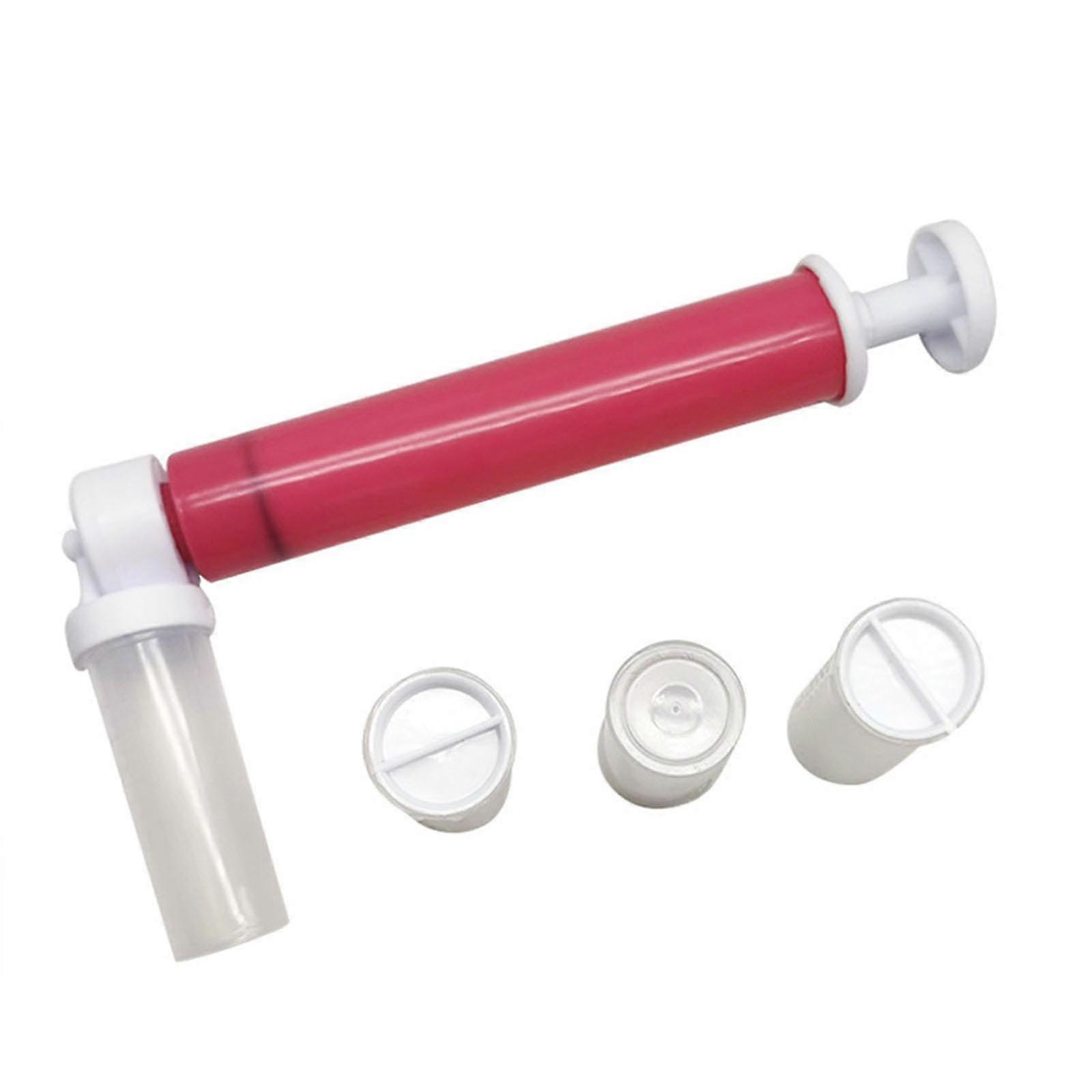 Manual Cake Spray Gun For Diy Baking - Handheld Cake Decorator With 4 Paint Tanks - 9.6x4.7inch