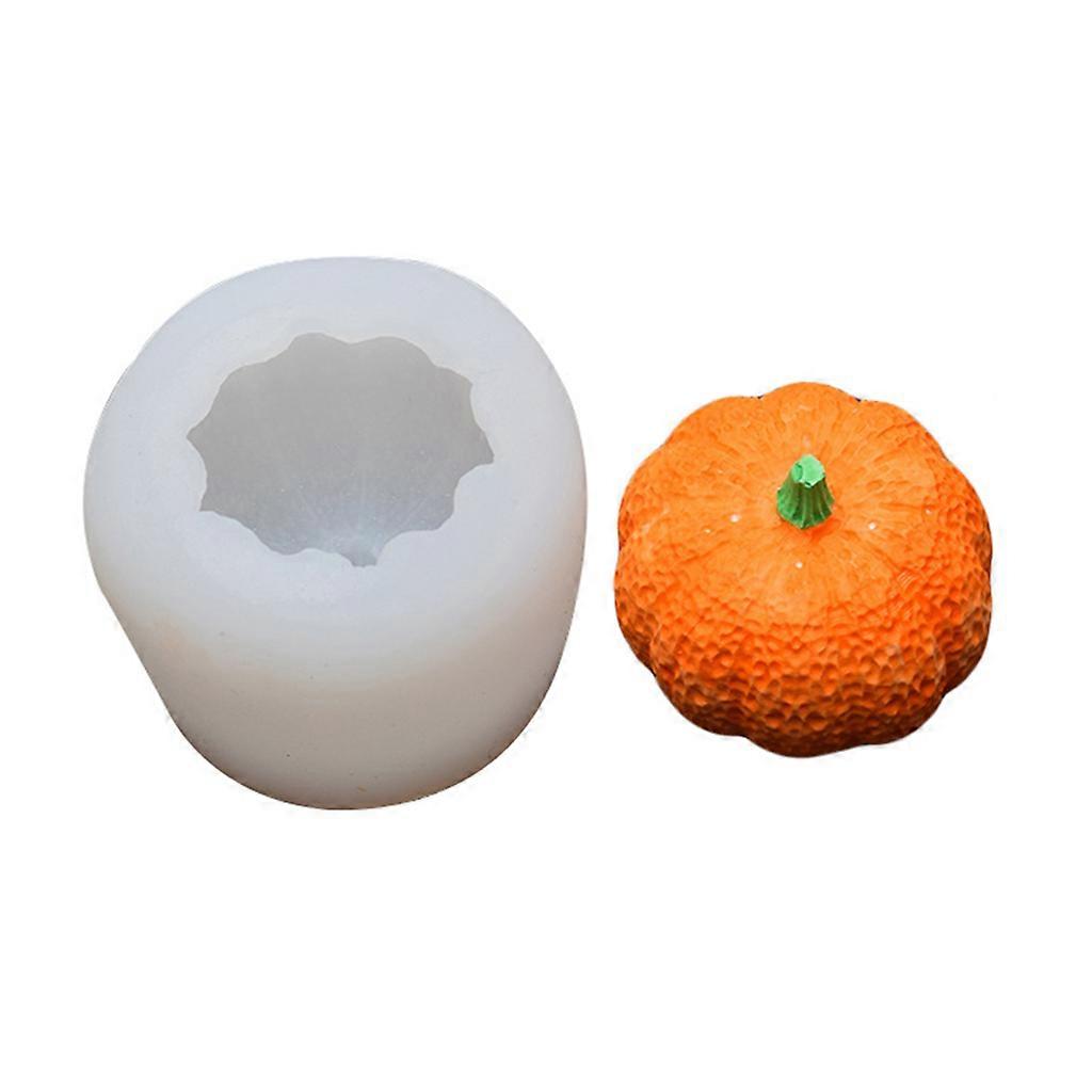 Silicone Material Pumpkin Shape Mold for Chocolates Candy Cakes Jelly & Pudding