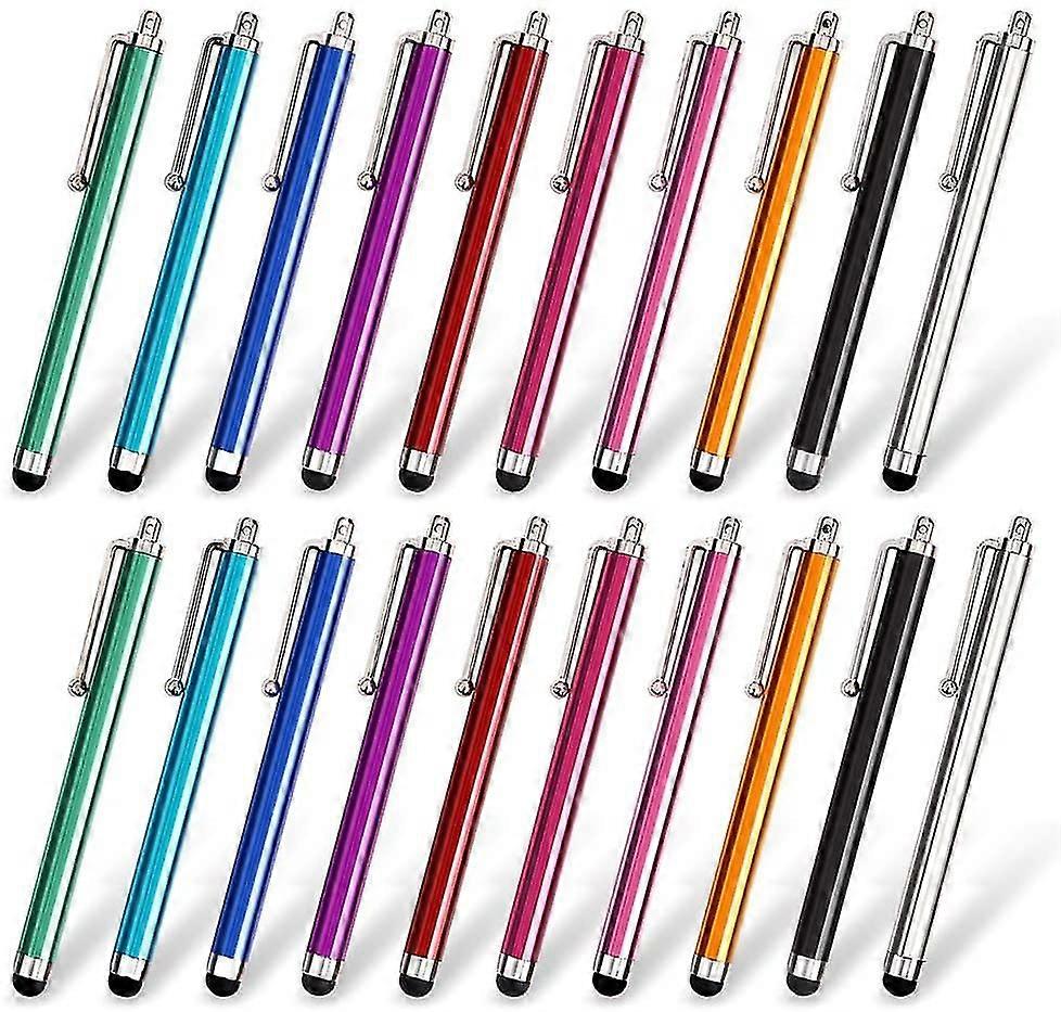 20pcs Touchscreen Stylus Pen For All Touchscreen Devices Random Color