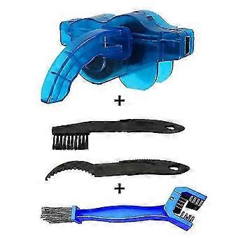 Chain Cleaner Mountain Cycling Cleaning Kit Portable Bicycle Chain Cleaner Bike Brushes Scrubber Wash Tool Outdoor Accessories
