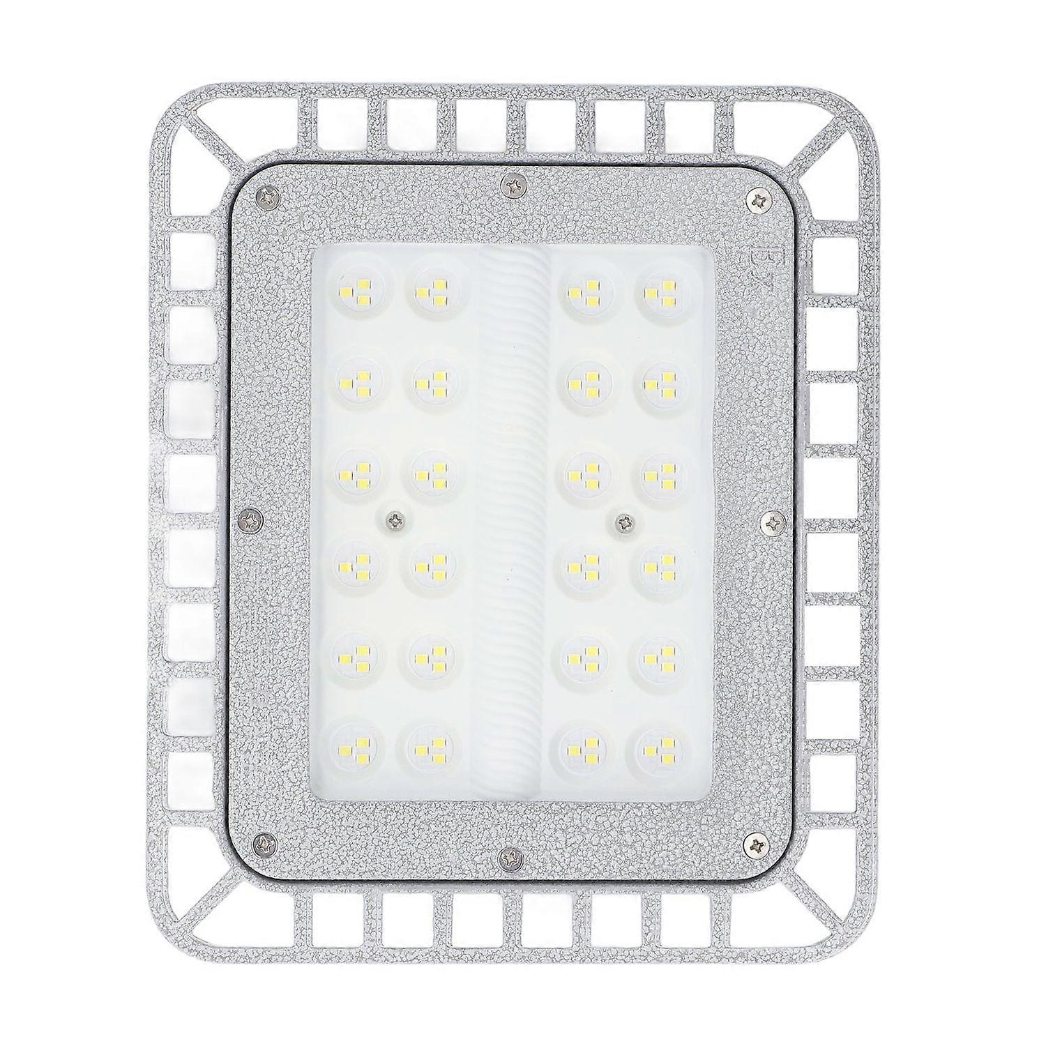 LED Explosion Proof Light 50W IP66 Water Proof Marble Color Reinforced Glass Factory Warehouse Light