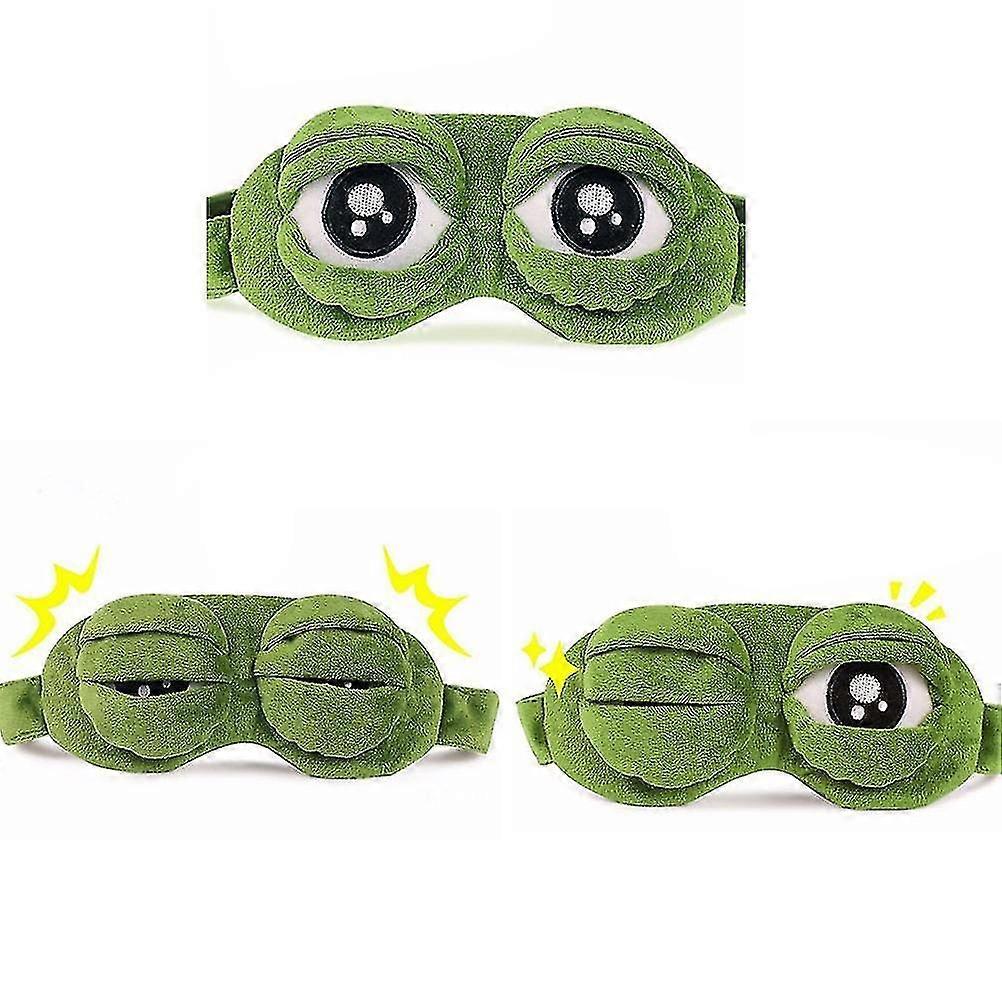 1 bit av 3d Frog Sleep Eye Mask