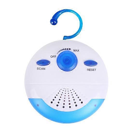 Portable FM Shower Radio with Speaker Battery-Powered And High-Performance Antenna Built-in Compact Waterproof Mini
