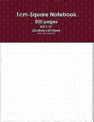 500 Page 1cm Square Notebook