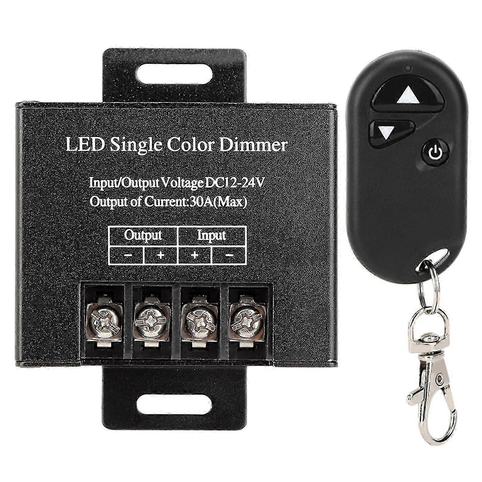 30A DC12/24V troller - 720W, 3 Keys RF Dimmer