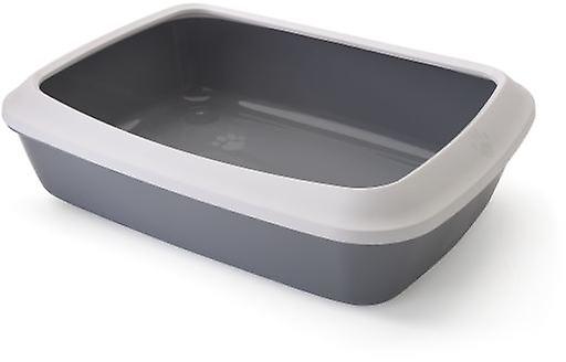 Savic Isis Gray Sanitary Tray with Frame (Cats , Grooming & Wellbeing , Litter Trays)