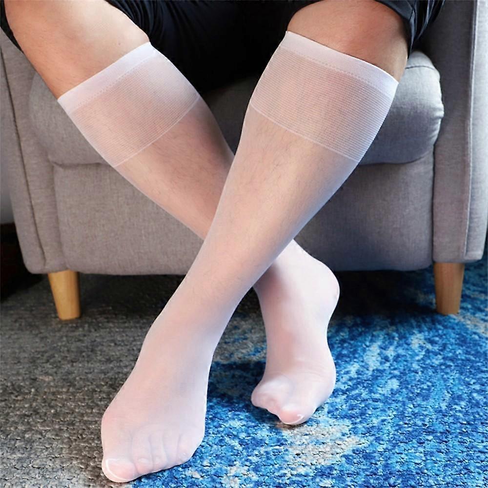 Calzini Maschili Trasparenti Calze di Seta Ultrasottili