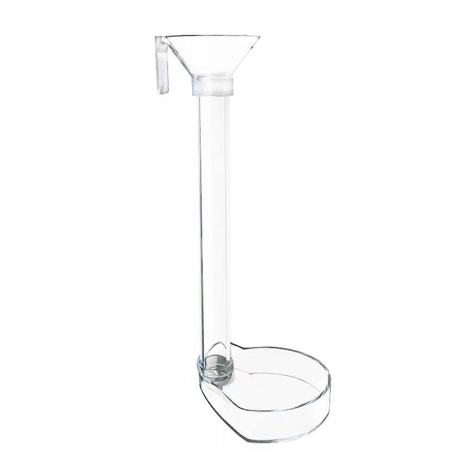 FishTank Feeding Tube for Fish Shrimp Snails Feeding Supplies for Aquarium Shrimp Tanks Crystal Pot