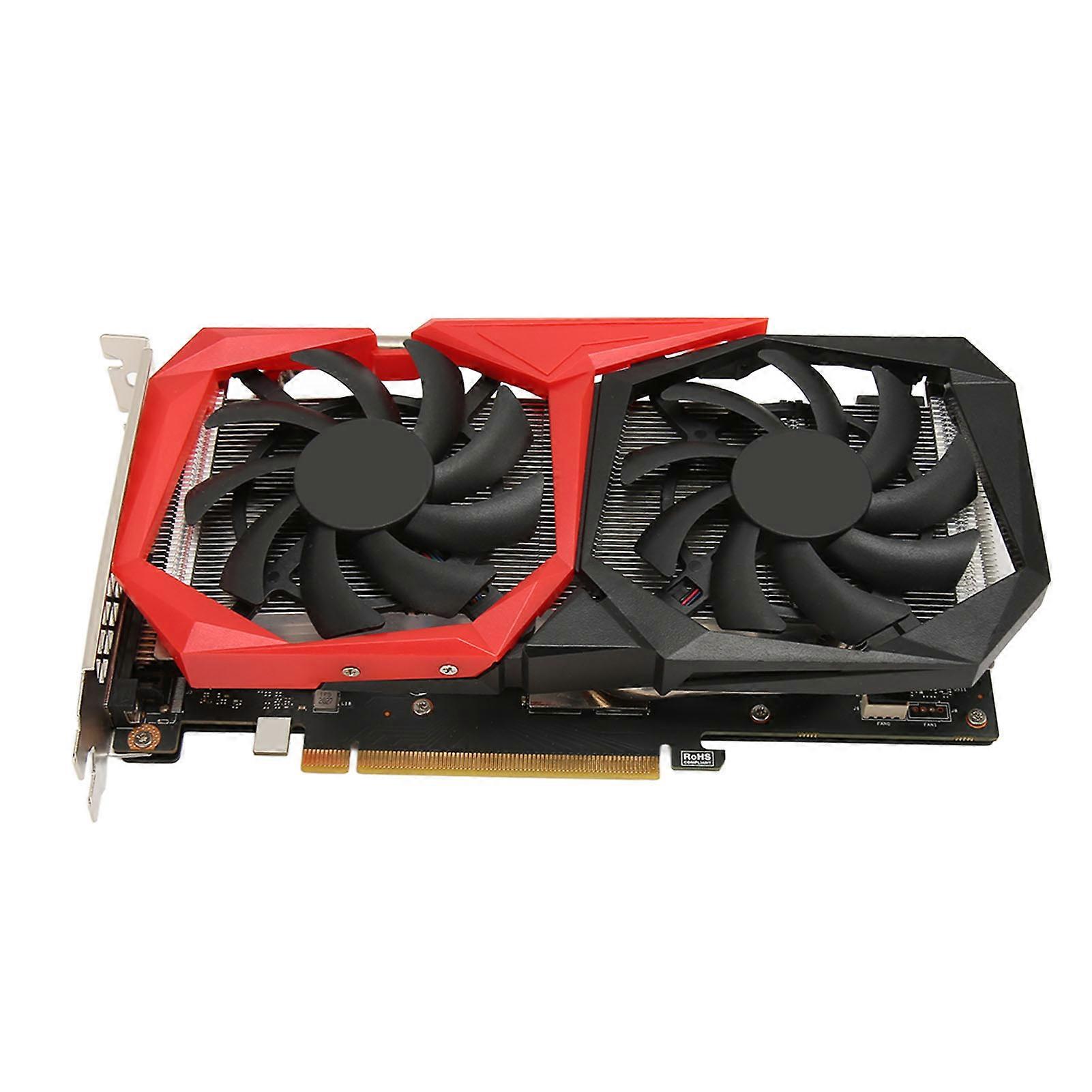 GTX 1660 6G GDDR6 Graphics Card 8K HDR Support Dual Fan DisplayPort DVI Gaming Card