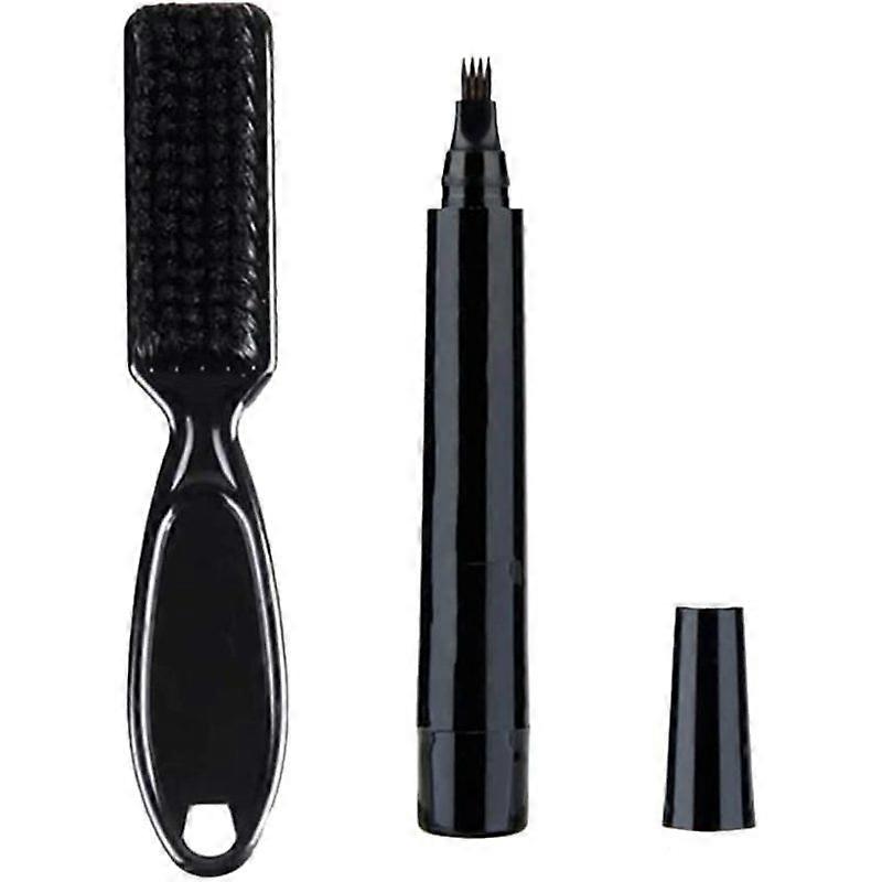 Beard Filler Pen, Waterproof, Multi-Tip Brush