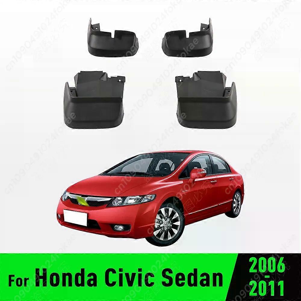 Exquis Pour Honda Civic 2006 2007 2008 2009 2010 2011 Garde-boue garde-boue Garde Garde Garde-boue Garde-boue Garde-boue Garde-boue Pare-éclaboussures Accessoires de voiture