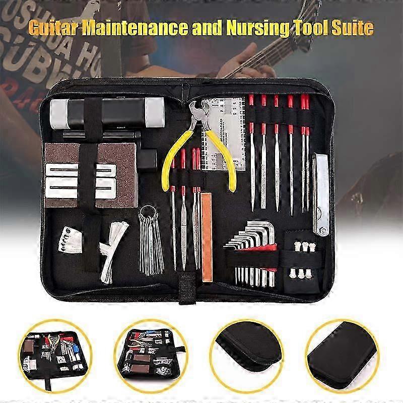 Practical Guitars Repairing Maintenance Kit Luthier Tools Set for Violin Ukulele