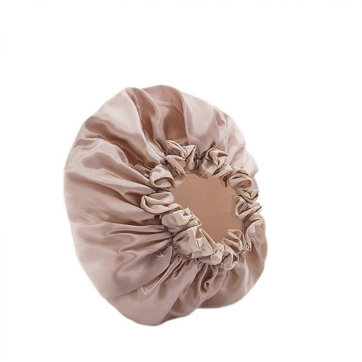 Luxury Waterproof Shower Cap Unisex Elasticated Reusable Salon Hat Protector