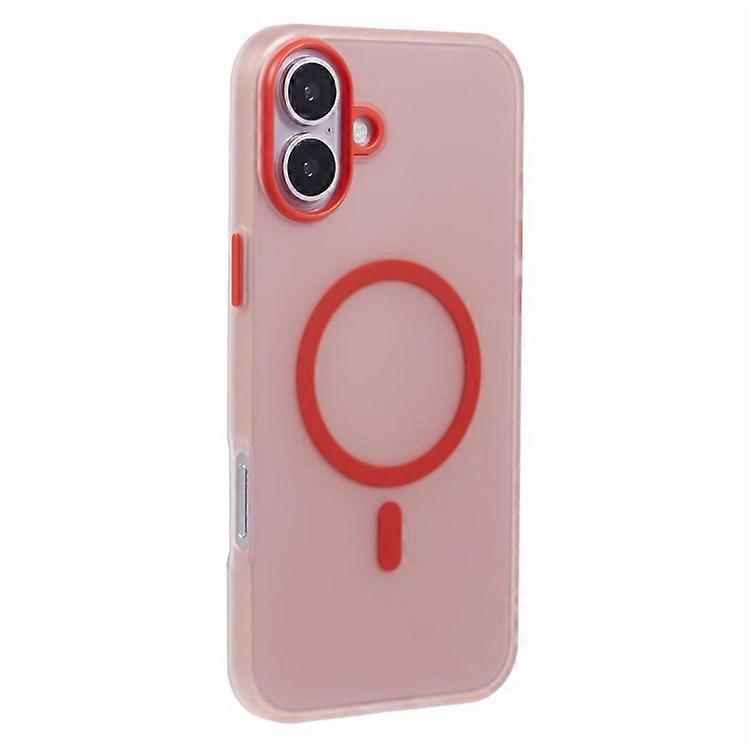 Compatible For iPhone 16 Plus Case Compatible with MagSafe TPU Phone Cover Matte Finish
