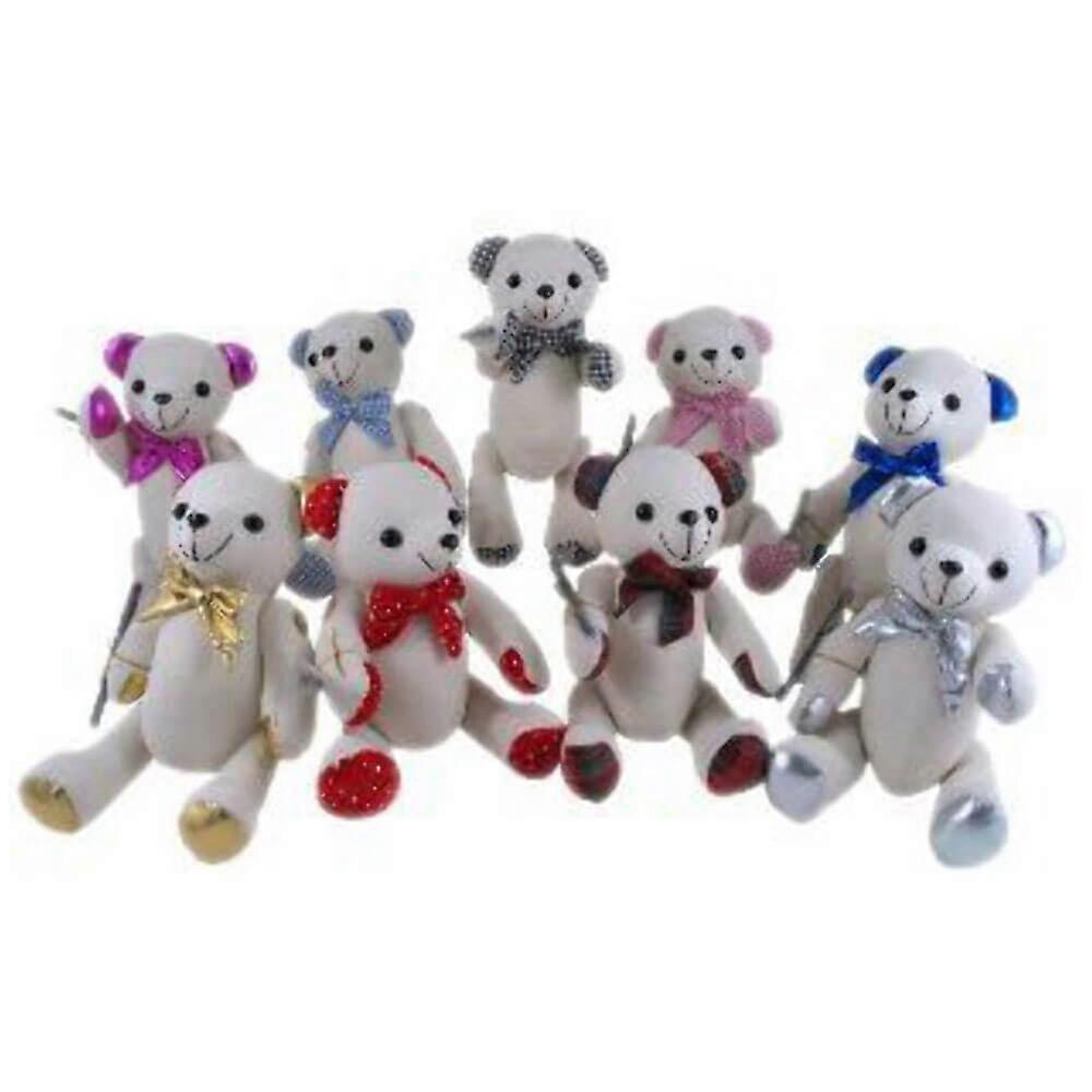 Elka Autograph Standing Jointed Adorable Bear Soft Toy Assorted 38cm Ages 3+