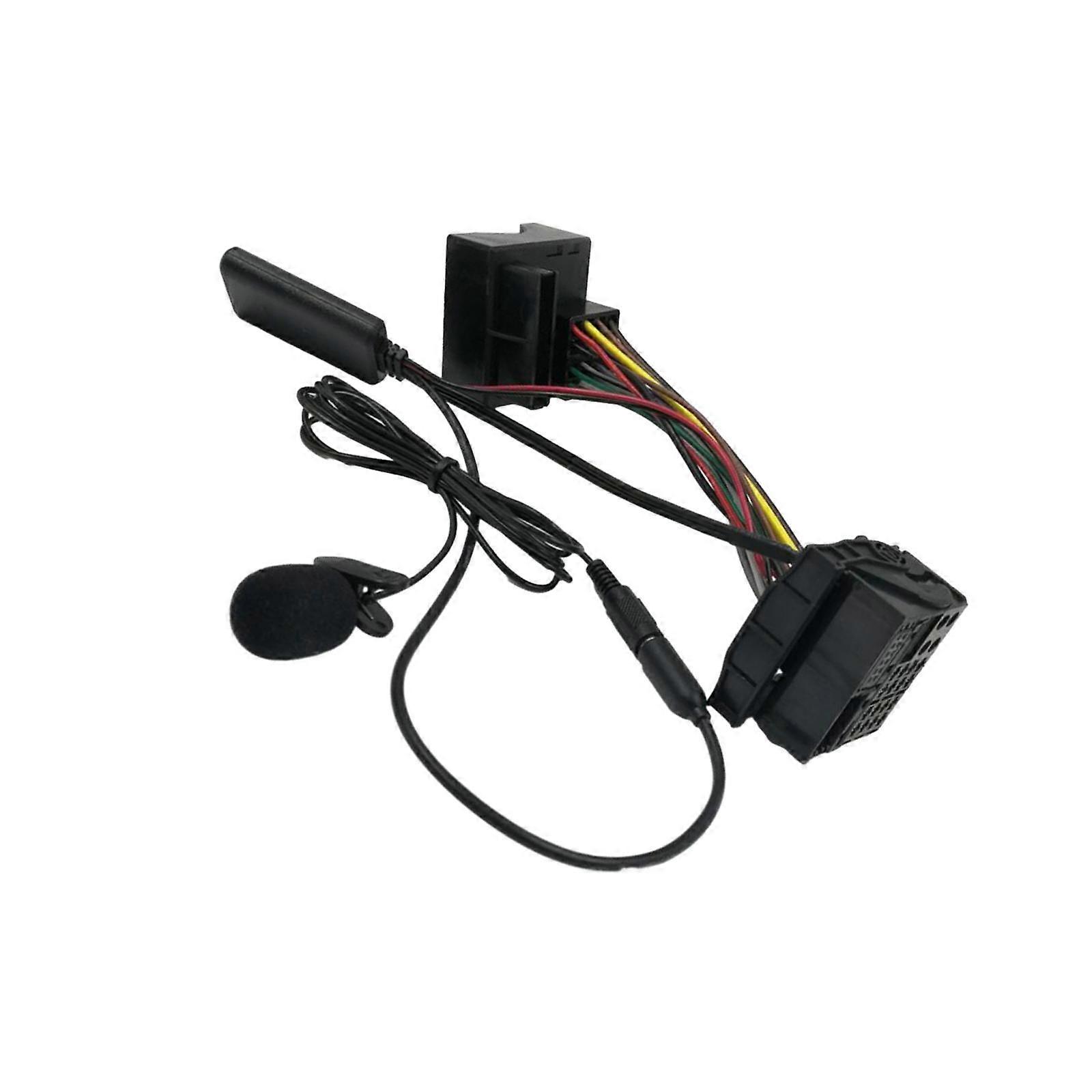 Bluetooth AUX-adapter muziekkabelmodule, handsfree met microfoon, Bluetooth 5