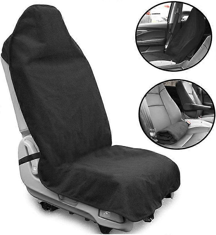 غطاء مقعد عالمي للسيارة مقاوم للماء مضاد للانزلاق وسادة مقعد رياضي وسادة ماصة للعرق