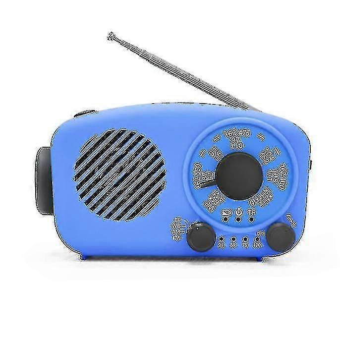 Portable Hand Crank Radio Emergency Han-crank Radio Solar Hand Crank Radio Mini Radio Cell Phone Charger X