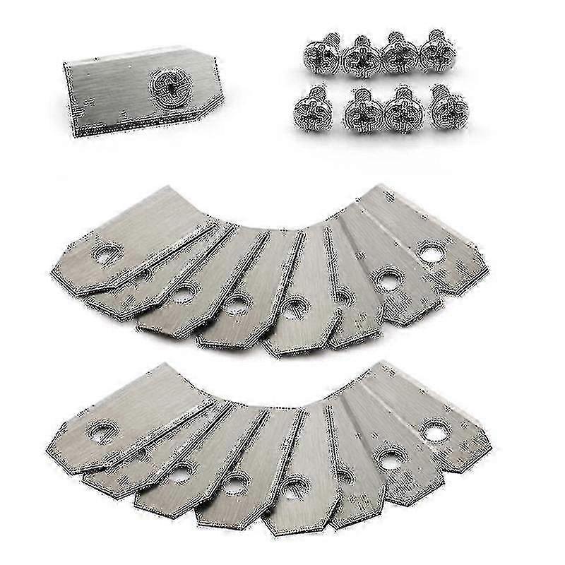 30 lames en titane pour Husqvarna Automower, Gardena & Meec