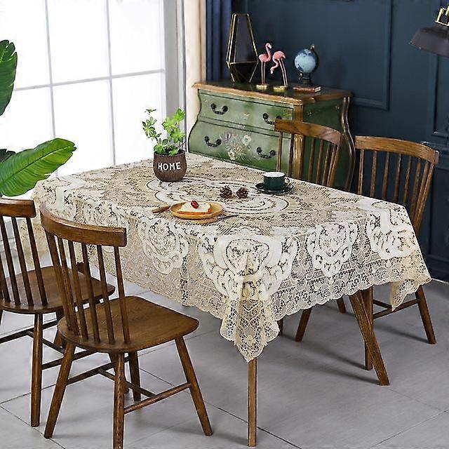 European Classic Lace High -End Tablecloth Household Decorative Fabric Tea Tablecloth Furniture Table Cloth Package Mail