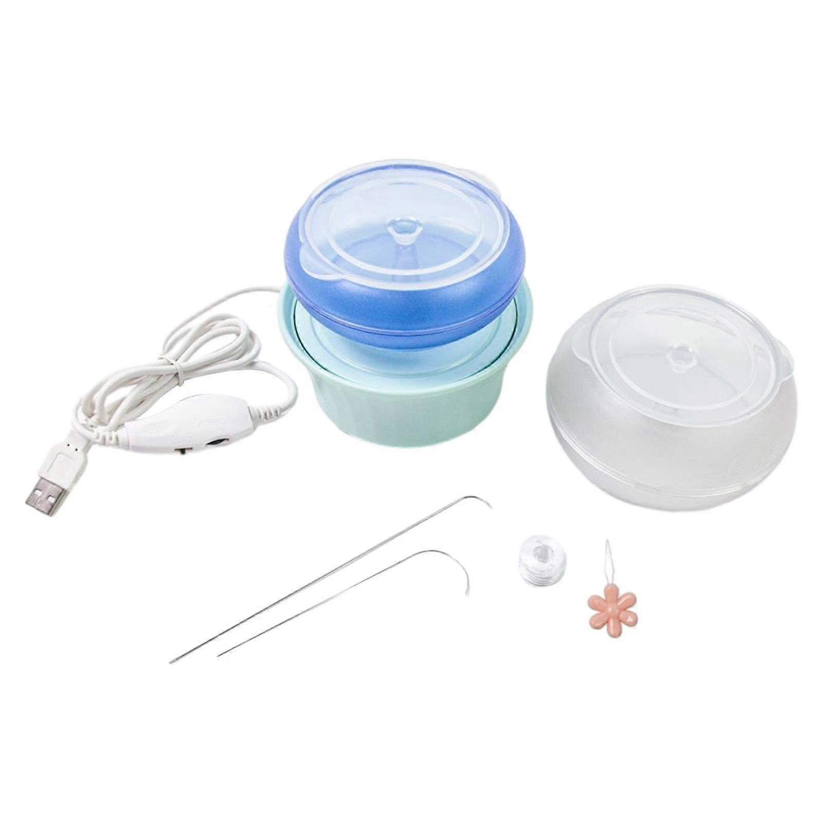 Electric Bead Stringer Bowl Rotating Bead Maker Bead Stringing Tool Bead Tray