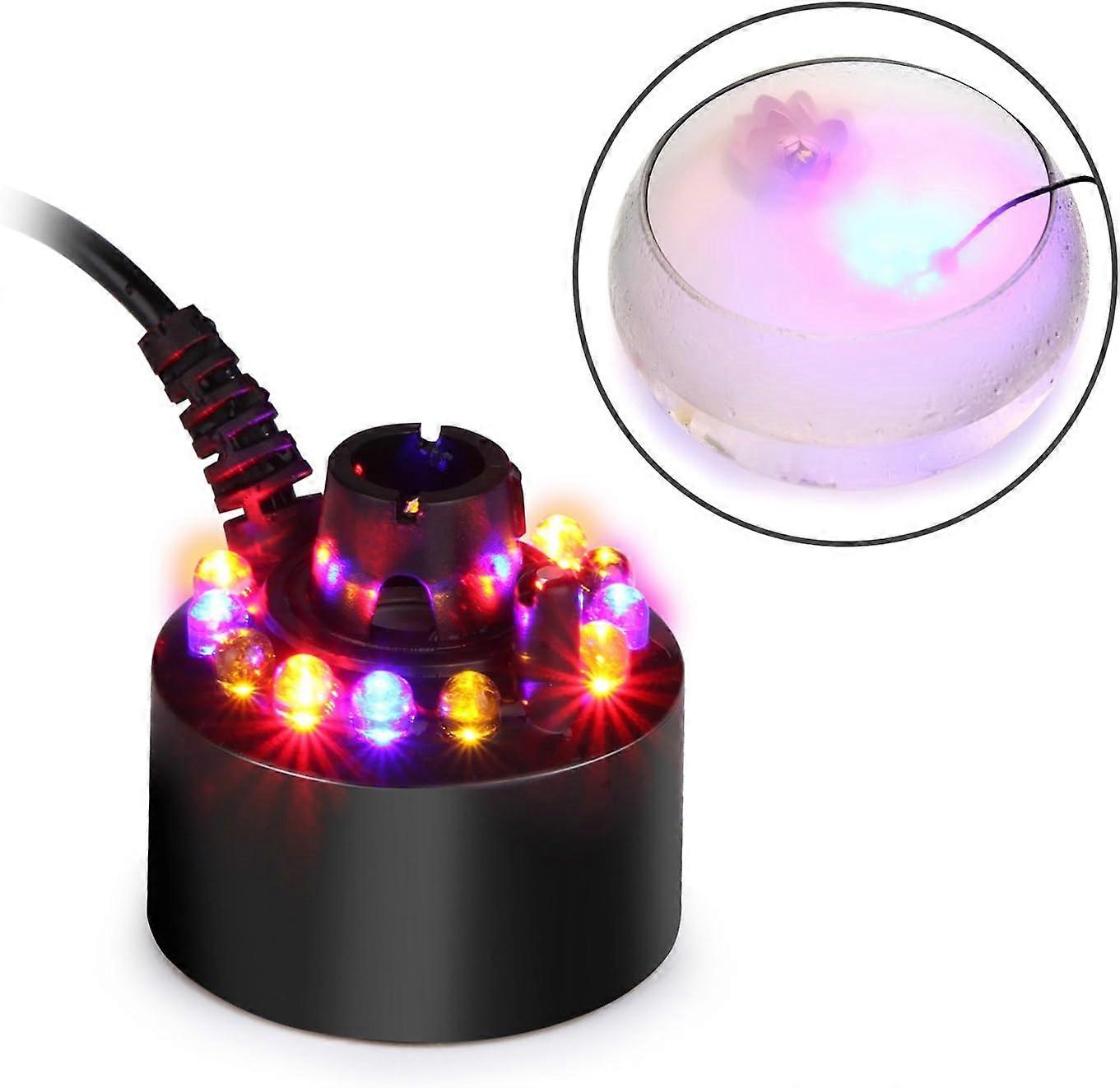 12LED light ultrasonic atomizing humidifier*45MM black