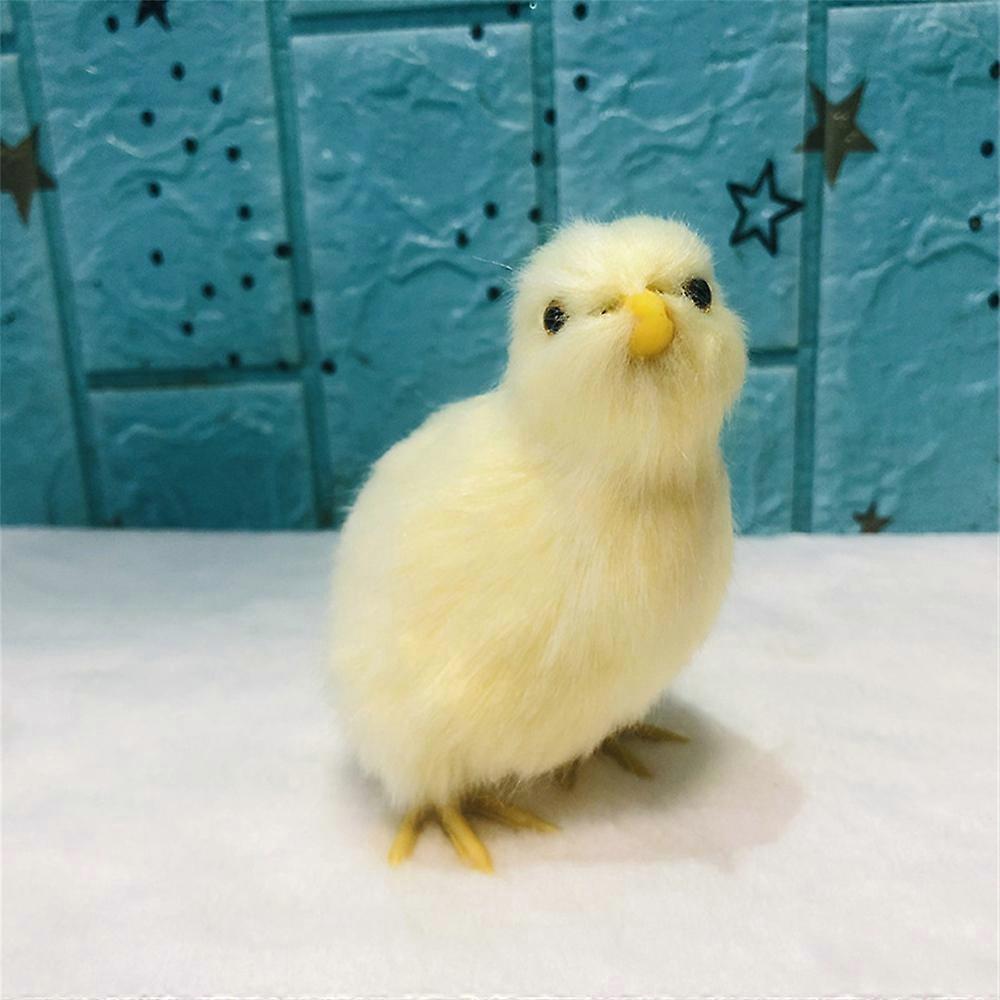 Realistic Chick Decoration Cute Easter Chick Figurine Simulation Chick Soft