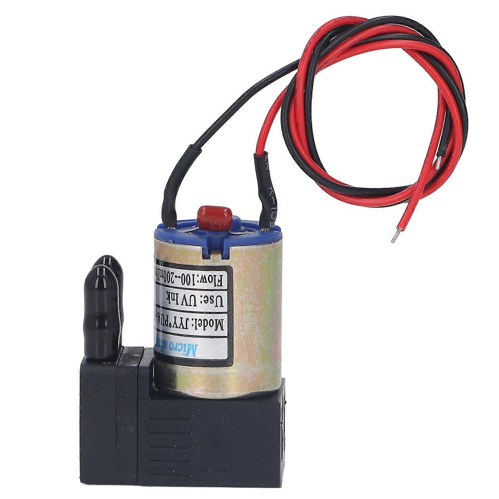 UV ink pump 3W fast heat dissipation plastic small printer ink pump for Crystaljet DC24V replacement