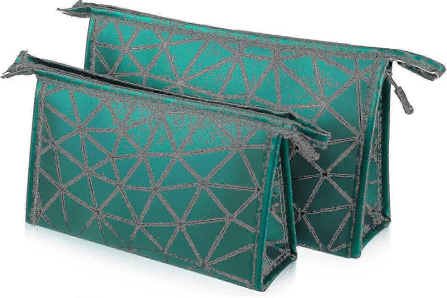 Pack Of 2 Lightweight Toiletry Bag Waterproof Toiletry Bag With Zipper Classic
