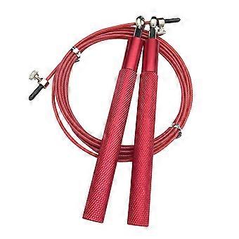 Snelheid springtouw, handvat van aluminiumlegering biedt antislipgrip, hoogwaardige constructie voor een lange levensduur, veelzijdig gebruik voor binnen en buiten