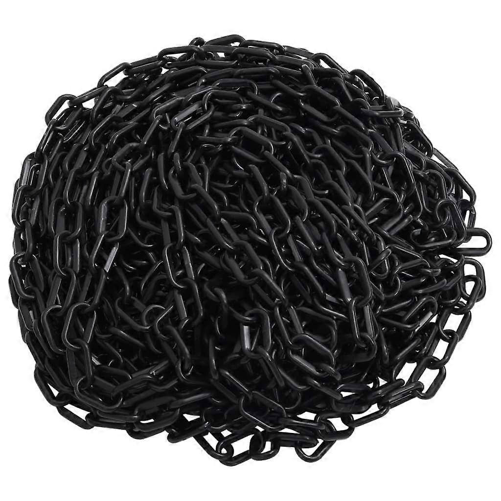 Black Barrier Chain 100 m Ø6 mm Plastic