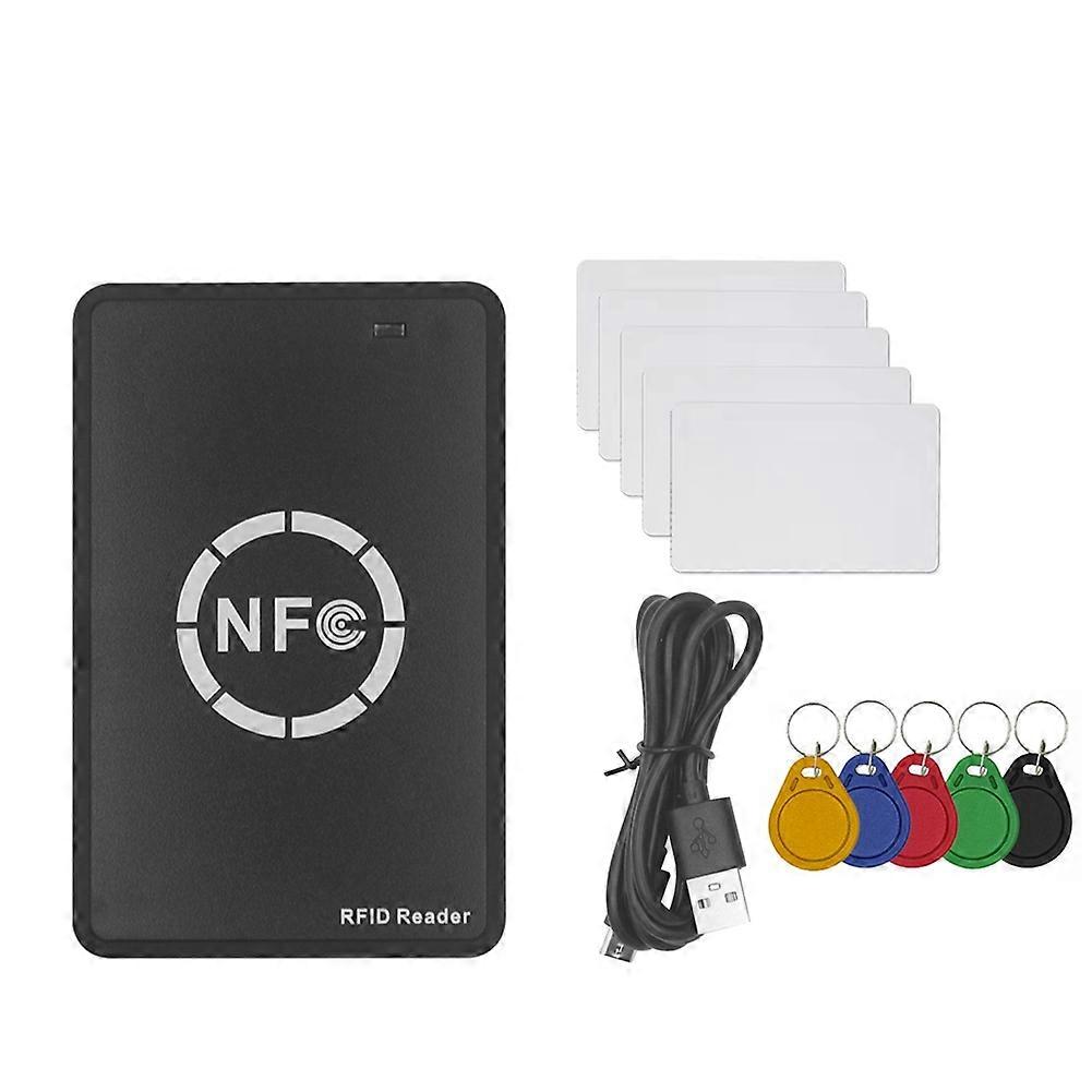 RFID NFC Smart Chip Reader+5XCUID Card+UID Keychain RFID Duplicator
