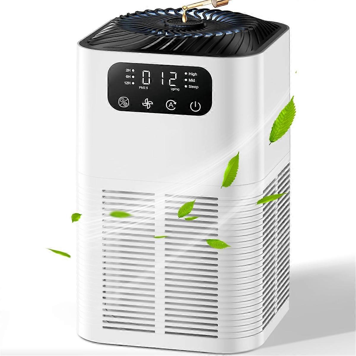 Air Purifiers for Home - with Aromatherapy Diffusion Function for Pet Dander, Smoke, Dust, Pollen, a