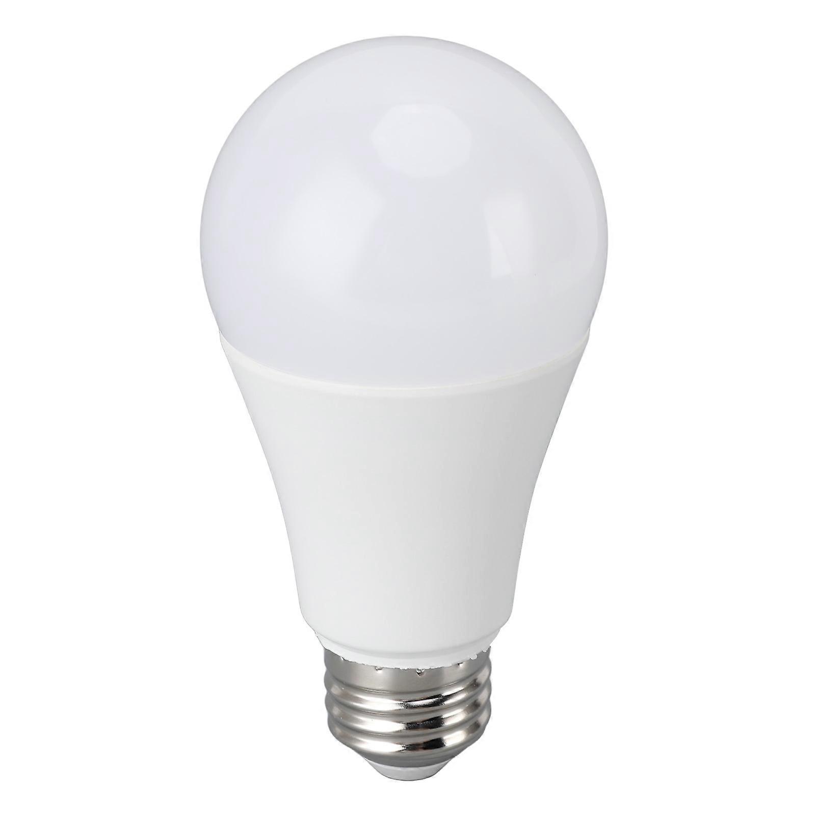 LED Light Bulb with 2.4GHz Remote Control E26 Screw Base White Warm Dimmable 800LM Lamp Bulb 100‑245V 