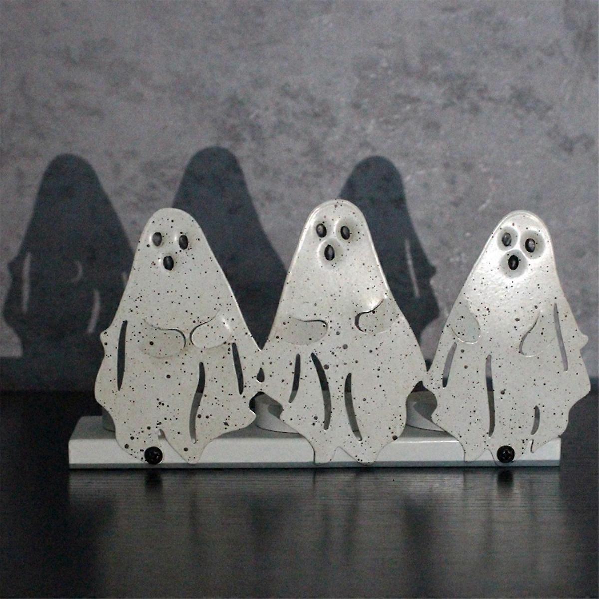 Halloween Decorations Ghost Festival Atmosphere Candlesticks