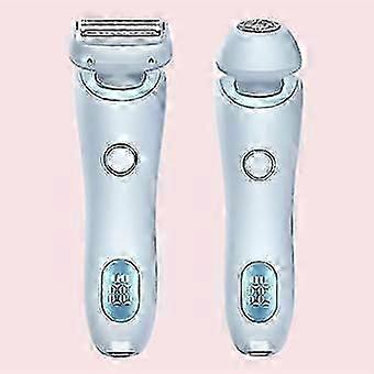 女性のための電気かみそり2 In 1ビキニトリマーシェーバー脇の下の脚のための脱毛レディースボディトリマー