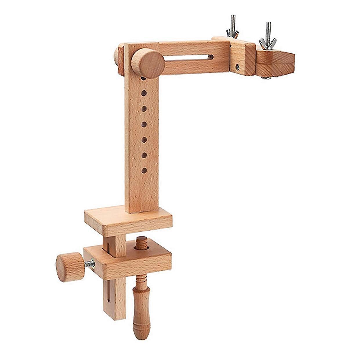 Adjustable Tabletop Embroidery Stand, 360 Rotating for Lap Table Bed