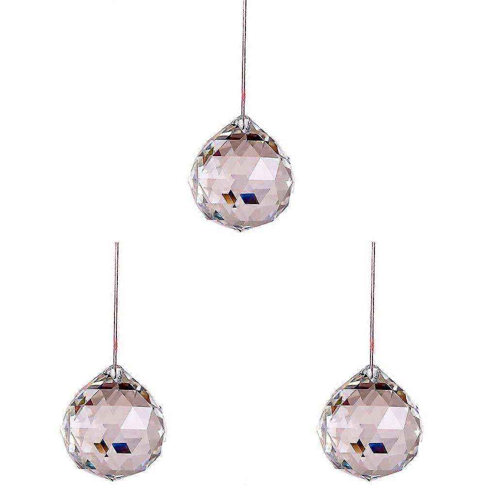 3PCS crystal lighting balls-30mmA grade