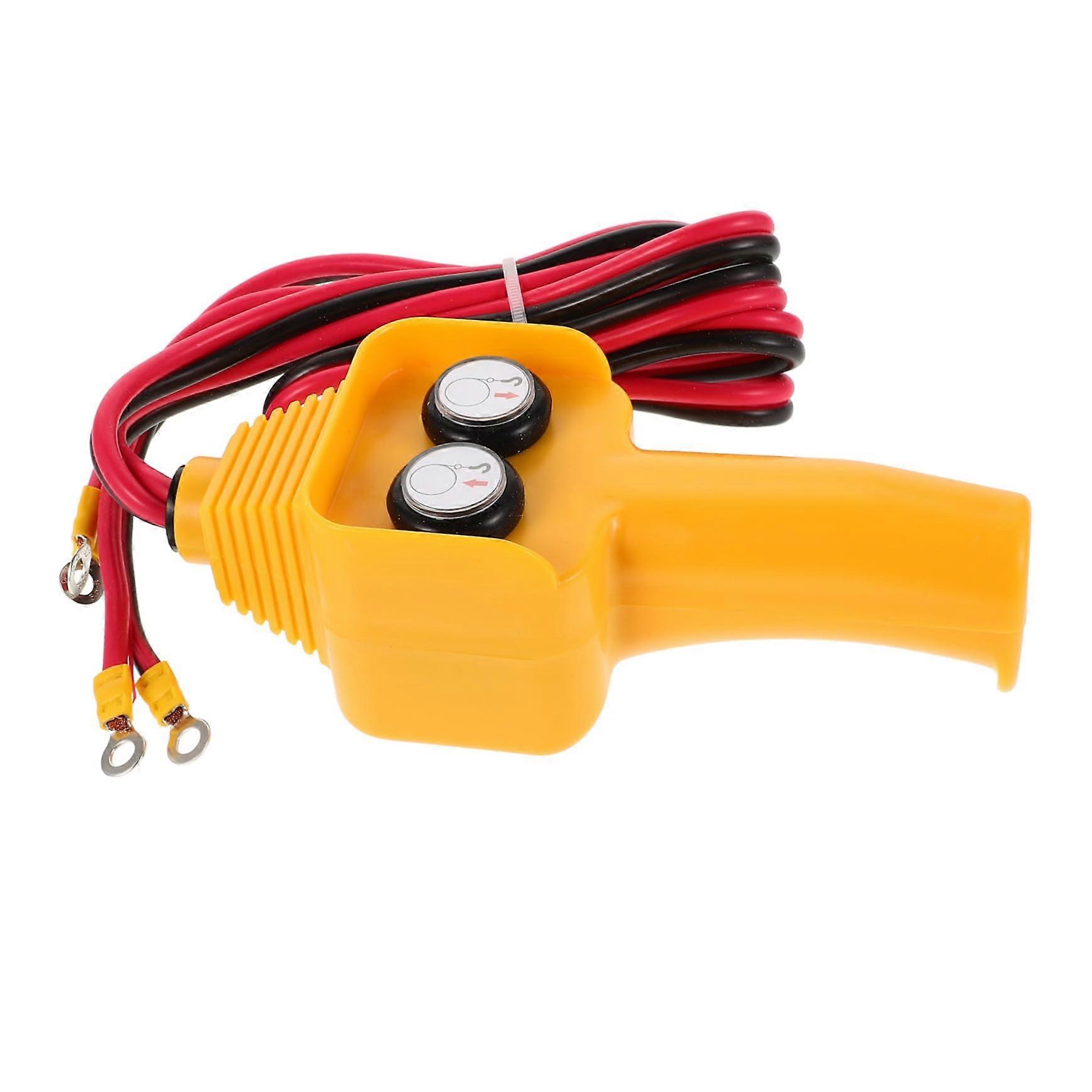 Plastic Winch Switch Repair Parts Handheld Control Assembly for 12v/24v Winch Remote