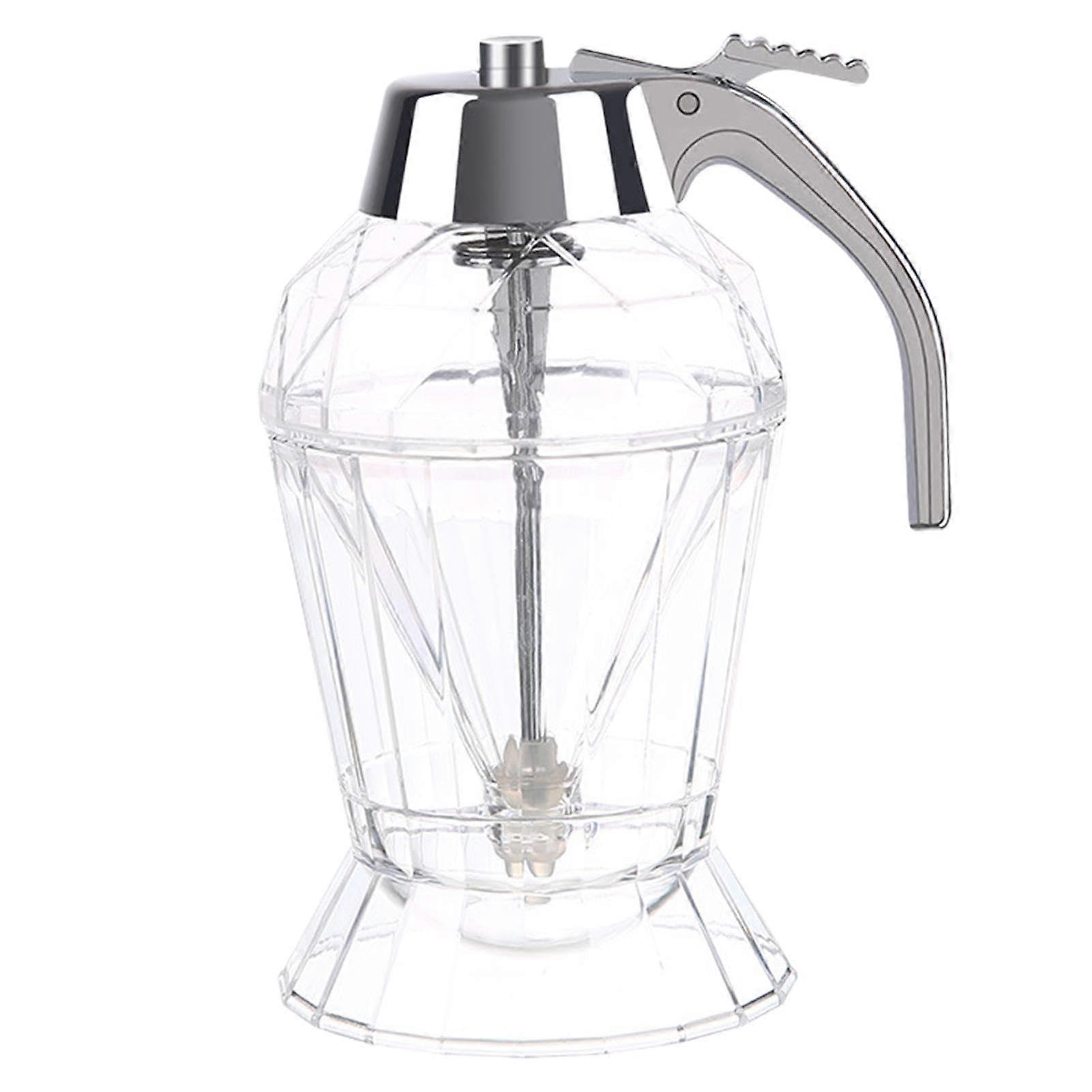 Maple Syrup Dispenser with Stand Push Type Syrup Dispenser Jars