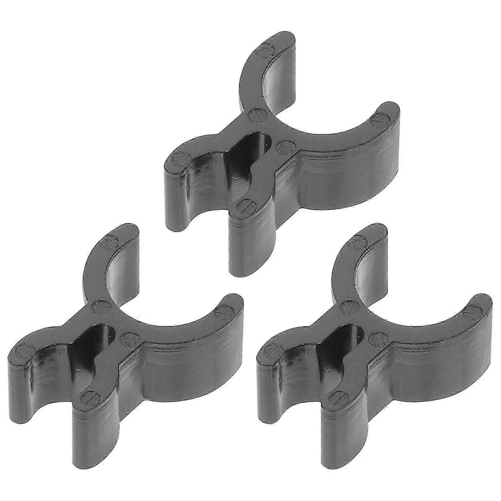 Clip portapenne per tromba - Confezione da 3 clip portapenne in ABS nero per corno francese e strumenti in ottone. Accessori